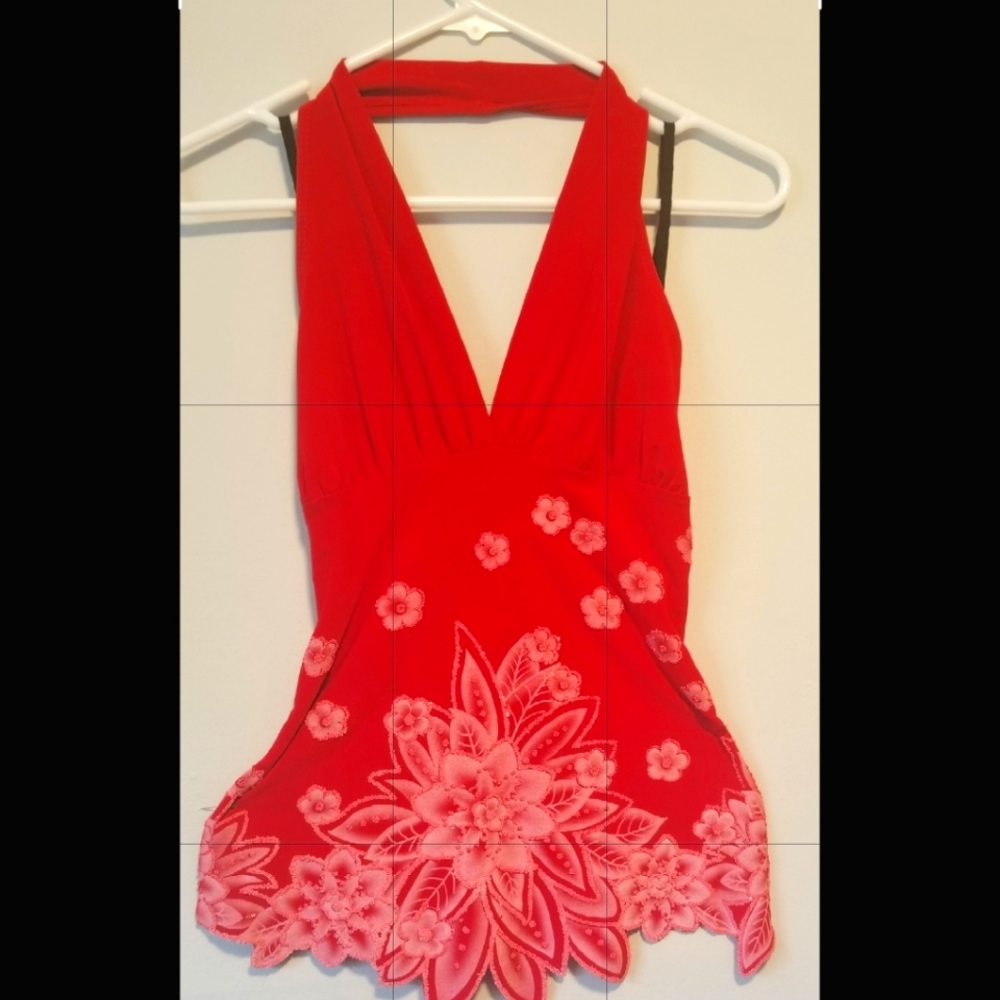 Vintage halter top size small
